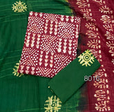 Block Print Elegant Cotton Suit Set - Yanchi